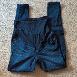 A Pea In The Pod Maternity Full Panel Skinny Jeans Size 26